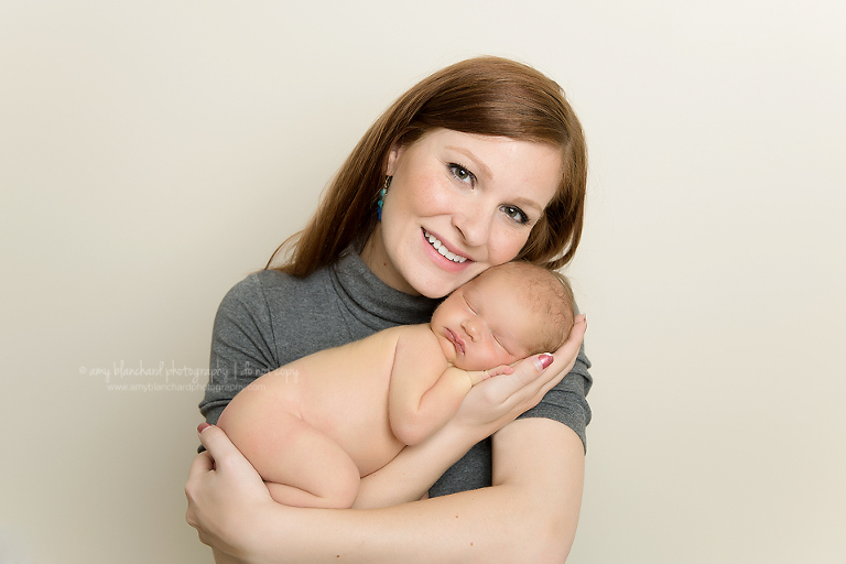 mother son newborn photographer omaha