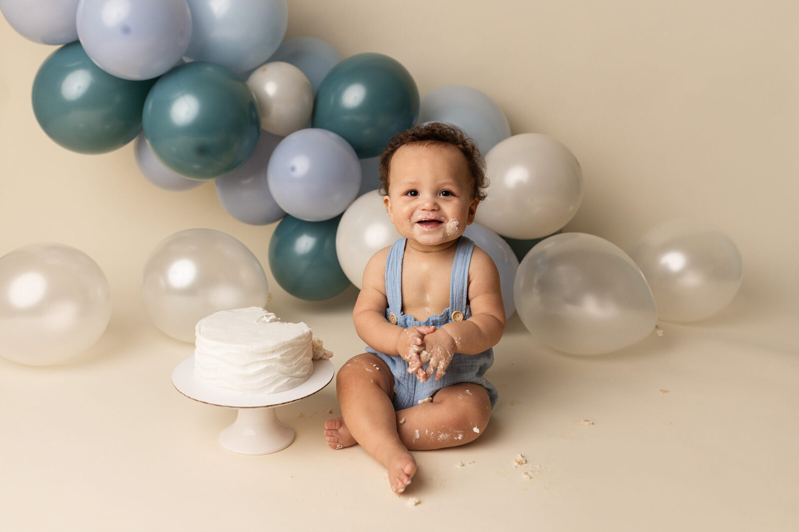 Cake Smash First Birthday Photographer