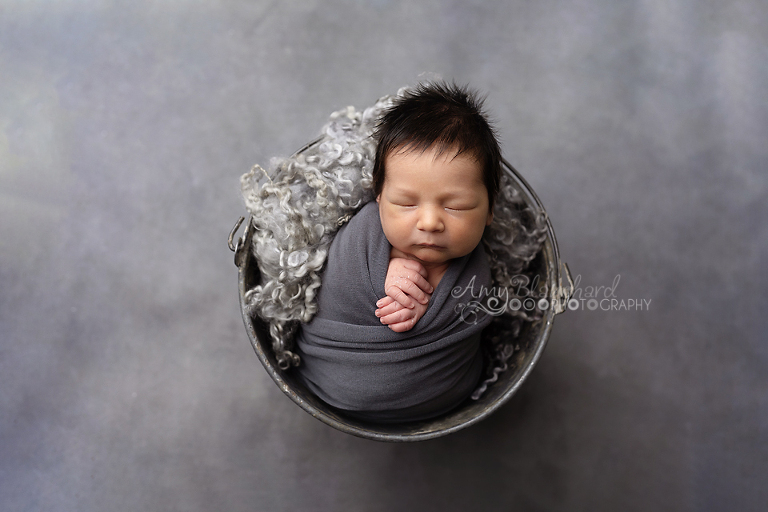 Omaha Newborn Photographer Nebraska Bennington Baby 