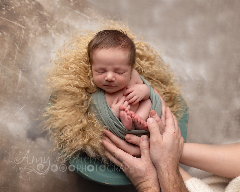 Omaha Nebraska Newborn Photographer Baby 